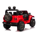 Pojazd Na Akumulator Jeep Rubicon 4x4 DK-JWR556 4x200W 24V Czerwony