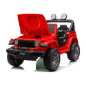 Pojazd Na Akumulator Jeep Rubicon 4x4 DK-JWR556 4x200W 24V Czerwony