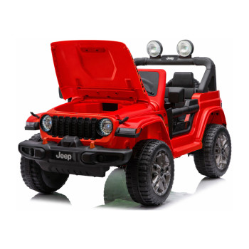 Pojazd Na Akumulator Jeep Rubicon 4x4 DK-JWR556 4x200W 24V Czerwony