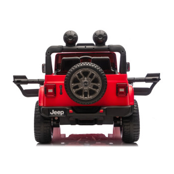 Pojazd Na Akumulator Jeep Rubicon 4x4 DK-JWR556 4x200W 24V Czerwony