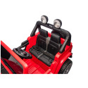 Pojazd Na Akumulator Jeep Rubicon 4x4 DK-JWR556 4x200W 24V Czerwony