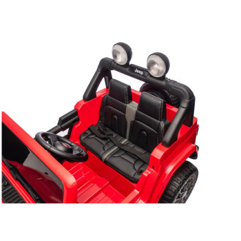 Pojazd Na Akumulator Jeep Rubicon 4x4 DK-JWR556 4x200W 24V Czerwony