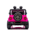Pojazd Na Akumulator Jeep Rubicon 4x4 DK-JWR556 4x200W 24V Różowy