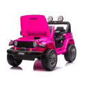 Pojazd Na Akumulator Jeep Rubicon 4x4 DK-JWR556 4x200W 24V Różowy