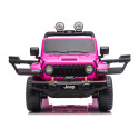 Pojazd Na Akumulator Jeep Rubicon 4x4 DK-JWR556 4x200W 24V Różowy