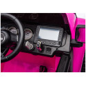 Pojazd Na Akumulator Jeep Rubicon 4x4 DK-JWR556 4x200W 24V Różowy