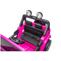 Pojazd Na Akumulator Jeep Rubicon 4x4 DK-JWR556 4x200W 24V Różowy