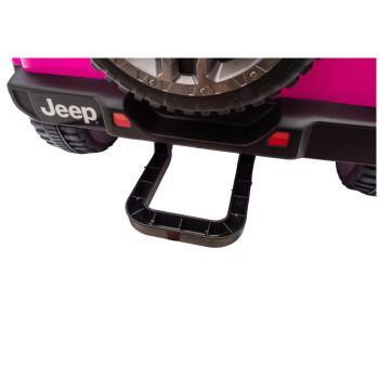 Pojazd Na Akumulator Jeep Rubicon 4x4 DK-JWR556 4x200W 24V Różowy