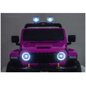 Pojazd Na Akumulator Jeep Rubicon 4x4 DK-JWR556 4x200W 24V Różowy