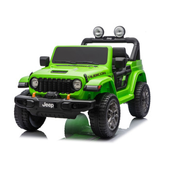 Pojazd Na Akumulator Jeep Rubicon 4x4 DK-JWR556 4x200W 24V Zielony
