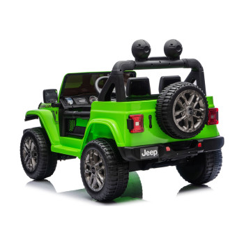 Pojazd Na Akumulator Jeep Rubicon 4x4 DK-JWR556 4x200W 24V Zielony