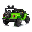 Pojazd Na Akumulator Jeep Rubicon 4x4 DK-JWR556 4x200W 24V Zielony