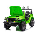 Pojazd Na Akumulator Jeep Rubicon 4x4 DK-JWR556 4x200W 24V Zielony
