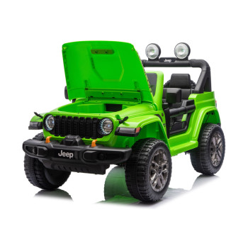 Pojazd Na Akumulator Jeep Rubicon 4x4 DK-JWR556 4x200W 24V Zielony