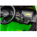 Pojazd Na Akumulator Jeep Rubicon 4x4 DK-JWR556 4x200W 24V Zielony