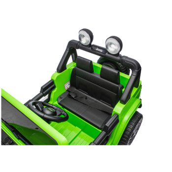 Pojazd Na Akumulator Jeep Rubicon 4x4 DK-JWR556 4x200W 24V Zielony