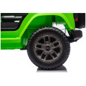 Pojazd Na Akumulator Jeep Rubicon 4x4 DK-JWR556 4x200W 24V Zielony