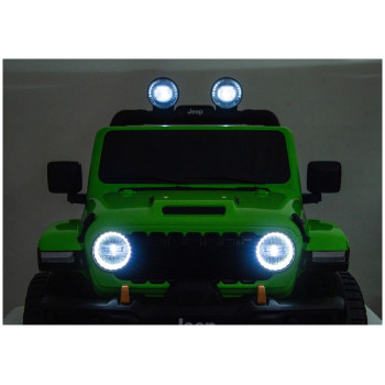 Pojazd Na Akumulator Jeep Rubicon 4x4 DK-JWR556 4x200W 24V Zielony