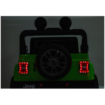 Pojazd Na Akumulator Jeep Rubicon 4x4 DK-JWR556 4x200W 24V Zielony