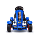 Sportowy Gokart Na Pedały F618 Pomowane Koła Obciążenie 50kg Niebieski