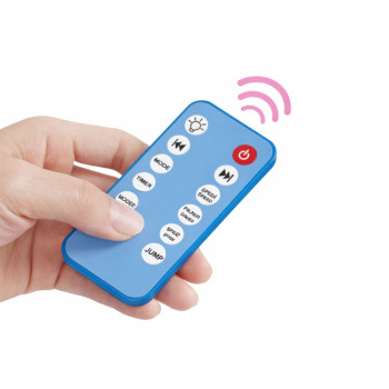 Karuzela Do Łóżeczka Projektor 2w1 Melodie Odgłosy Zwierząt Pilot Różowa