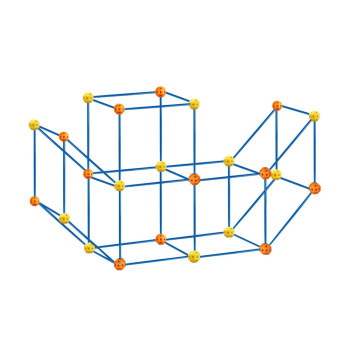 Zestaw Kreatywny Rurki Konstrukcyjne Do Budowania Przestrzennego 340 el.