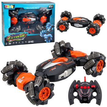 Samochód Zdalnie Sterowany RC Do Driftu Akrobacji Twist Pomarańczowy 1:16