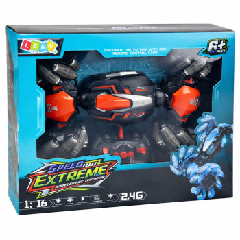 Samochód Zdalnie Sterowany RC Do Driftu Akrobacji Twist Pomarańczowy 1:16