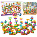 Zestaw Klocki Konstrukcyjne Kreatywny Ogród Kwiaty Rośliny 3D 272 el.