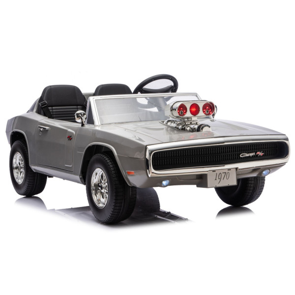 Auto Na Akumulator Dodge Charger R/T DLS-K12 24V7Ah Szary