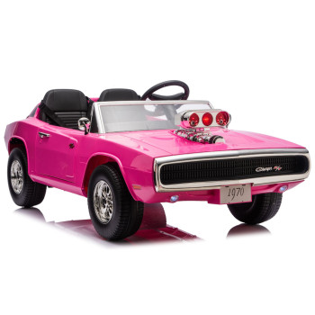 Auto Na Akumulator Dodge Charger R/T DLS-K12 24V7Ah Różowy