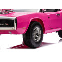 Auto Na Akumulator Dodge Charger R/T DLS-K12 24V7Ah Różowy