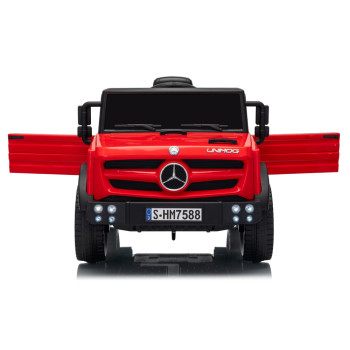 Auto Na Akumulator Mercedes Unimog HM7588 6V4Ah Czerwony