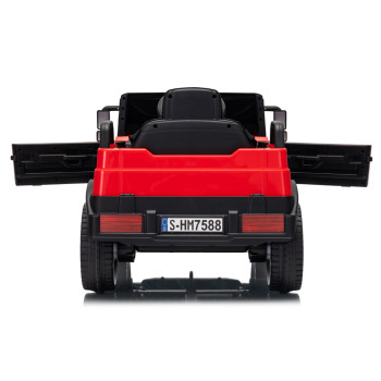 Auto Na Akumulator Mercedes Unimog HM7588 6V4Ah Czerwony