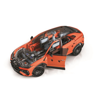 Naukowa Zabawa Klocki Laboratorium Mechaniki Lamborghini Urus Język Polski Clementoni 50246