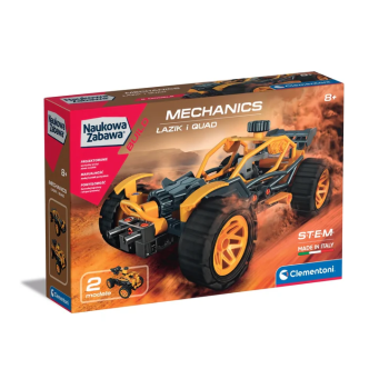 Naukowa Zabawa Laboratorium Mechaniki Łazik i Quad Język Polski Clementoni 50796