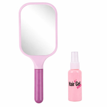 Zestaw Fryzjerski Salon Dla Dzieci Suszarka Lusterko Grzebień Akcesoria