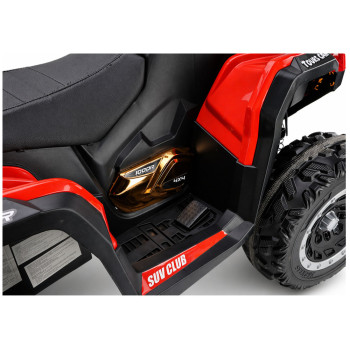 Quad Na Akumulator XW-08 4x4 45W Czerwony