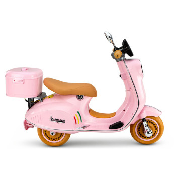 Skuter Na Akumulator Vespa XW-05 35W Różowy
