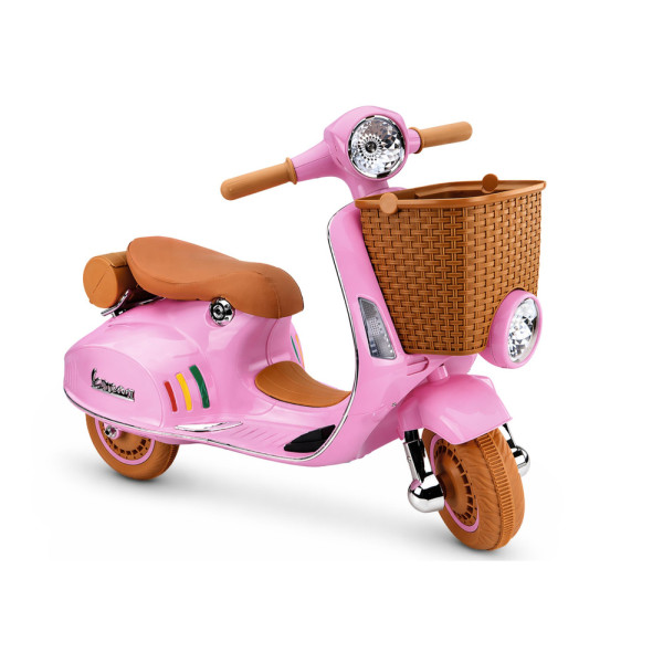Skuter Na Akumulator Vespa XW-03 35W Różowa