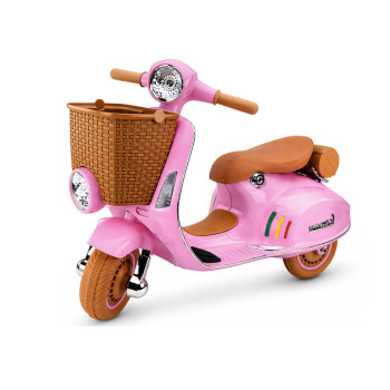 Skuter Na Akumulator Vespa XW-03 35W Różowa