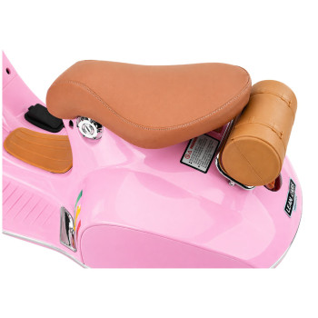 Skuter Na Akumulator Vespa XW-03 35W Różowa