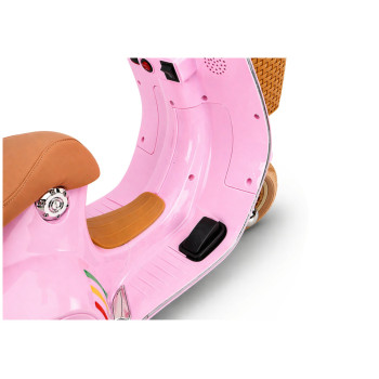 Skuter Na Akumulator Vespa XW-03 35W Różowa