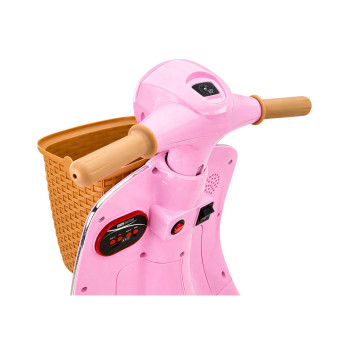 Skuter Na Akumulator Vespa XW-03 35W Różowa