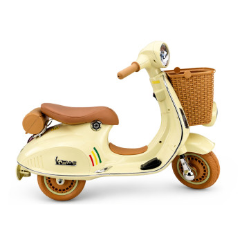 Skuter Na Akumulator Vespa XW-03 35W Beżowa