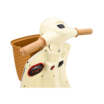 Skuter Na Akumulator Vespa XW-03 35W Beżowa