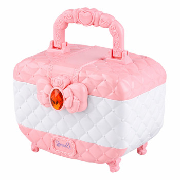 Zestaw Pięknośći Do Makijażu i Paznokci Kuferek Z Kosmetykami Dla Dzieci