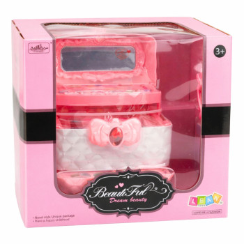 Zestaw Pięknośći Do Makijażu i Paznokci Kuferek Z Kosmetykami Dla Dzieci