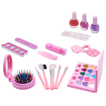 Zestaw Piękności Kosmetyczka Z Jednorożcem Kosmetyki Do Paznokci Makijażu