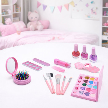 Zestaw Piękności Kosmetyczka Z Jednorożcem Kosmetyki Do Paznokci Makijażu